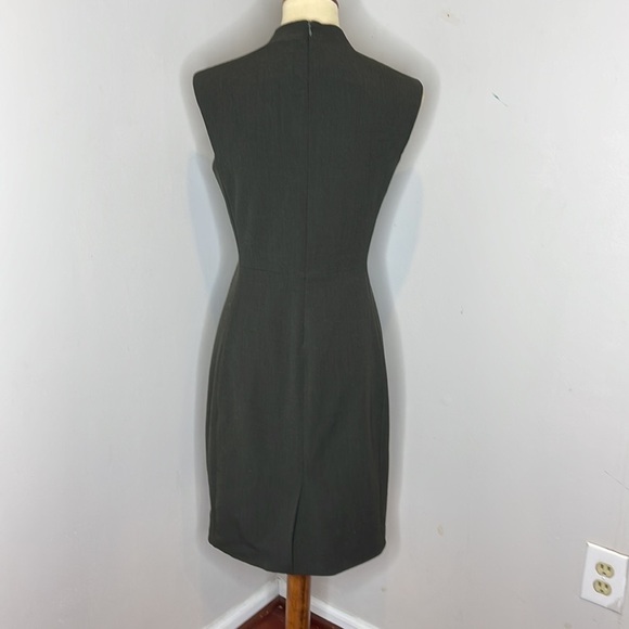 M.M. LaFleur Kale Olive Green Aditi Dress - Picture 5 of 12